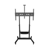 Mobile TV Stand Rolling TV Cart for 50 to 100-Inch Screens up to 265 lb ONKRON TS1991, Black